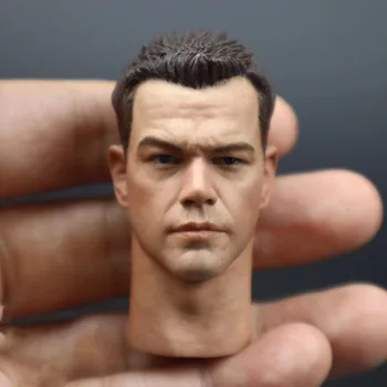 1/6 Масштабная модель головы Мэтта Дэймона, мужская фигурка Solier Head, игровая модель для 12-дюймовых игрушек-экшн-фигурок