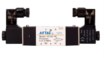 1 шт. новый электромагнитный клапан AIRTAC 4V120-06 DC24 Бесплатная доставка. Бесплатная доставка
