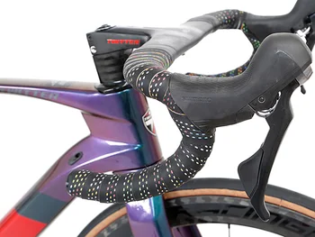 2022 ТВИТТЕР велосипедный руль цветной ремень дорожный велосипед перфорированный ремень из искусственной кожи аксессуары для велосипеда ручка лента руль лента