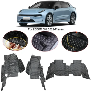 3D Full Surround Для ZEEKER 001 2022-2025 Автомобильный коврик для пола, защитный вкладыш, Подушечки для ног, ковер, искусственная кожа, Водонепроницаемый Автоаксессуар