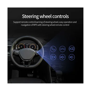 9002 Автомобильный MP5 плеер GPS Навигация Автомобильный радиоприемник заднего вида Видео Аудио плеер для Volkswagen