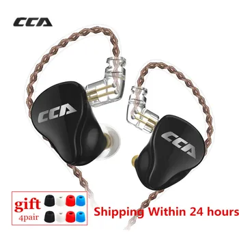CCA CA16 7BA 1DD Гибридные Наушники-вкладыши HI-Fi Басовые Наушники Мониторные Игровые Гарнитуры Наушники С шумоподавлением C12 V90 ZSX BA5 VX