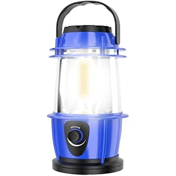 COB светодиодный Фонарь для кемпинга и рыбалки, светодиодная лампа для палатки, Водонепроницаемое Аварийное освещение при отключениях, Портативный Рабочий фонарик на батарейке 3 * AAA