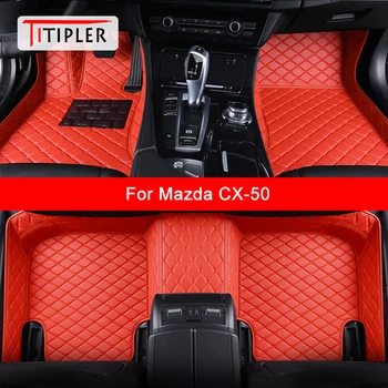 Автомобильные коврики TITIPLER на заказ для Mazda CX-50 CX50, Автоаксессуары, коврик для ног