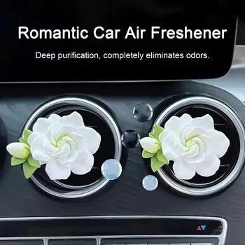Автомобильный освежитель воздуха с автодиффузором Gardenia Aromatherapy Essential Oil для расслабляющей и освежающей езды