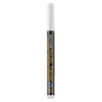 Белая акриловая ручка для рисования, маркер Многоцелевой Gagdet, портативные принадлежности D5QC