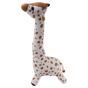 Большой Размер Моделирования Жираф Плюшевые Игрушки Мягкое Животное Жираф Спящая Кукла Подарок На День Рождения Детская Игрушка