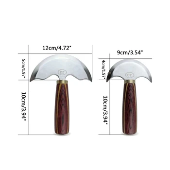 Высококачественная полезная кожаная ручка для ножа для зачистки кожи, нож для резки кожи P15F