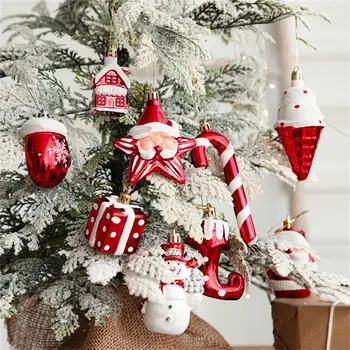 Высококачественные материалы, Рождественская елка, подвеска, Мультяшный дизайн, Рождественский брелок, Износостойкий и прочный декоративный рюкзак