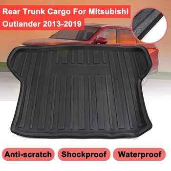 Грузовой чехол для заднего багажника, водонепроницаемый противоскользящий противоударный буфер для Mitsubishi Outlander 2013-2019, коврик для пола