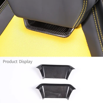 Для Lamborghini URUS 2018-2021, Подголовник Автокресла из настоящего Углеродного Волокна, Передняя Декоративная крышка, Защита Автомобильных Аксессуаров