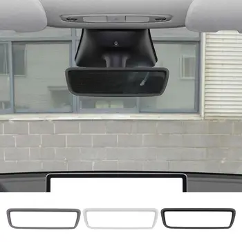 Защитная рамка зеркала заднего вида, Защитная рамка автомобильных зеркал заднего вида, силиконовый защитный чехол для заднего вида Tesla