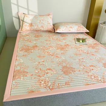 Кровать из латекса с принтом AI WINSURE, классный коврик для спальни, Летний двуспальный матрас, покрывало для кровати, Гладкая удобная простыня