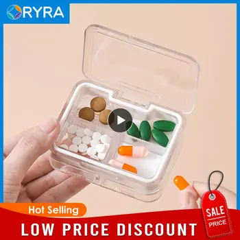 Многоцелевая коробка для лекарств, портативный органайзер для дорожных таблеток, разделитель лекарств 