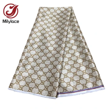 Модная атласная ткань с цифровым принтом в африканском стиле для пошива различной одежды SA17229053