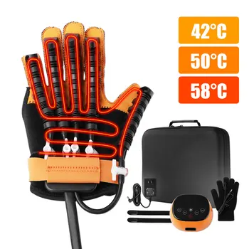 Нагревательный робот-перчатка для реабилитации рук Устройство для восстановления функций рук при инсульте Гемиплегии Тренажер для пальцев Укрепитель пальцев