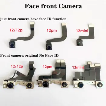 Оригинальная фронтальная камера для iPhone 12 pro max 12 mini Facetime Camera Датчик приближения Гибкий кабель Face ID
