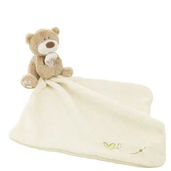 Полотенце для успокоения младенцев Полотенце для новорожденных Мишка-одеяло Развивающие Игрушки Полотенце для успокоения новорожденных Развивающие Плюшевые игрушки Подарки