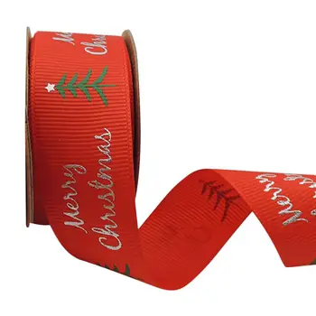 Рождественская лента для упаковки подарков Снежинка Лента для праздничной вечеринки Снежинка Лента для аксессуаров для волос Ювелирные изделия