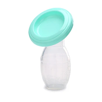 Ручной молокоотсос для кормления ребенка Partner Breast Collector Автоматическая коррекция грудного молока Силиконовые насосы Без PP и BPA