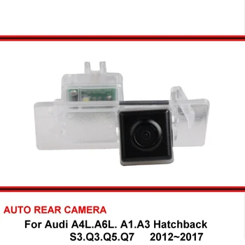 Рыбий Глаз SONY Для Audi A4L A6L A3 A1 S3 Q3 Q5 Q7 2012-2017 Камера Заднего Вида Автомобиля Резервная Парковочная Камера LED Ночного Видения Широкоугольный