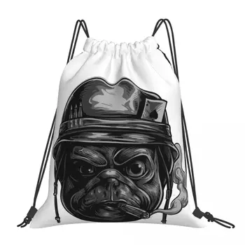 Рюкзаки Mad Dog, модные портативные сумки на шнурке, карманная спортивная сумка на шнурке, сумка для путешествий, школьная