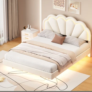 Светодиодная кровать размера 