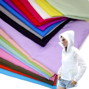 солнцезащитная ткань шириной 150 см, легкая, тонкая, солнцезащитная, УФ-защитная, 20D нейлоновая, солнцезащитная ткань для обертываний, курток, продается по метрам