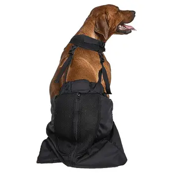 Сумка для переноски домашних животных, сумка для переноски для восстановления, Альтернативная инвалидная коляска, Регулируемая Дышащая сумка для переноски задних ног для собаки-инвалида