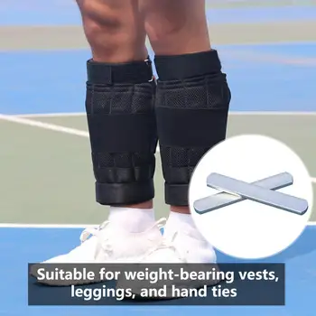 Утяжелитель для ног из стальной пластины весом 0,2 кг, утяжелитель для ног, удлиненный тренировочный инвентарь для замены стальной пластины