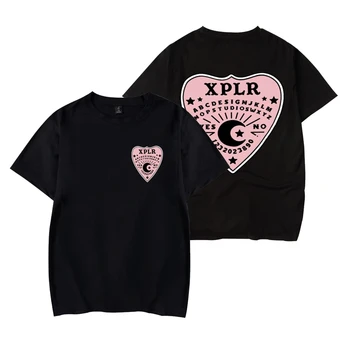 Футболка Sam and Colby XPLR Ouija с коротким рукавом, женская, мужская, модная футболка с круглым вырезом
