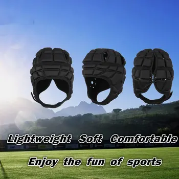 Шлем для регби, регулируемая спортивная шапочка для катания на роликах в американский футбол
